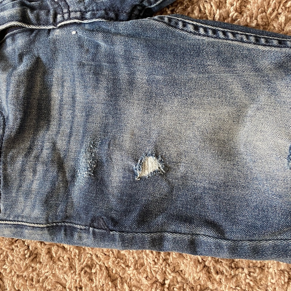 Distressed Blue Jeans Boys size 8 by Art Class super skinny. - Picture 6 of 7